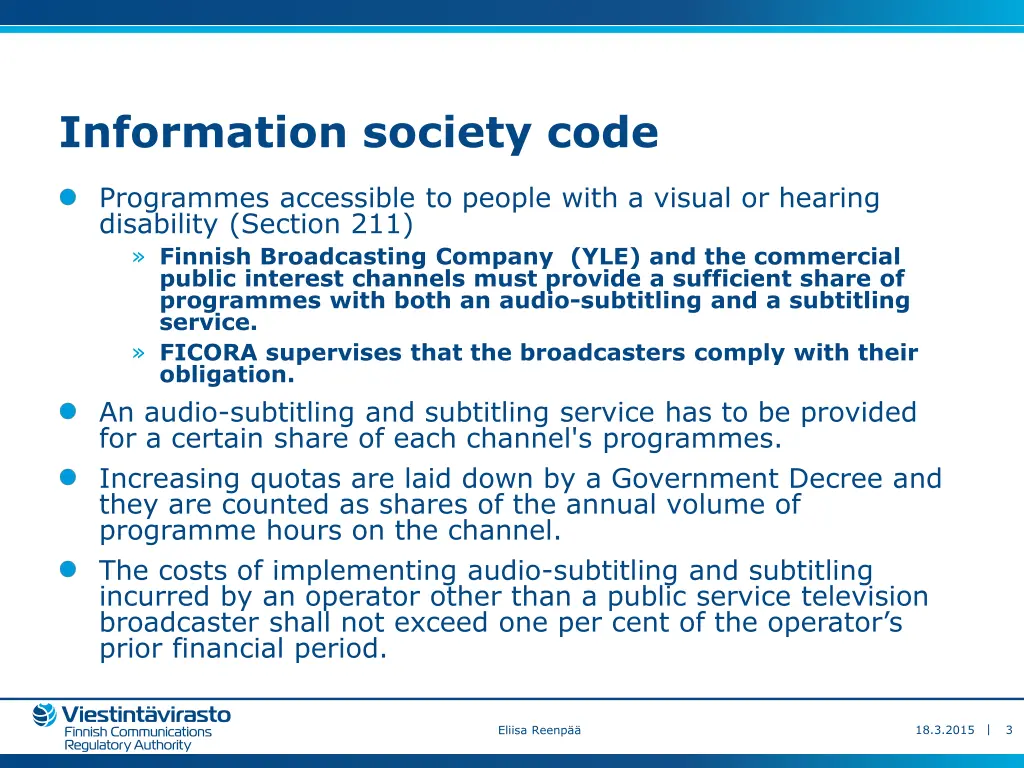 information society code