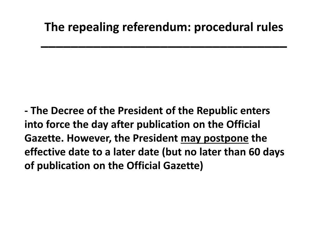 the repealing referendum procedural rules 3