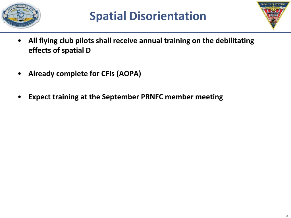 spatial disorientation
