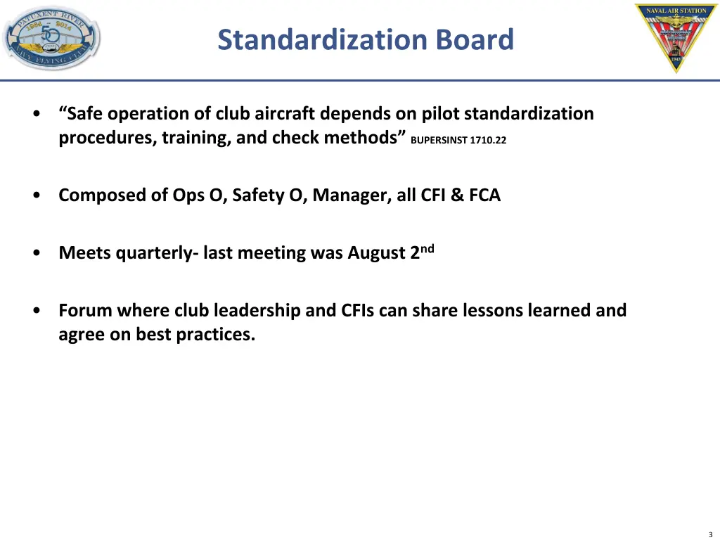 standardization board
