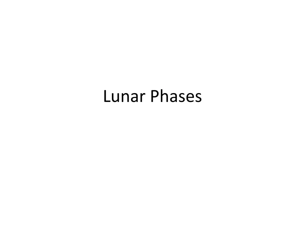 lunar phases