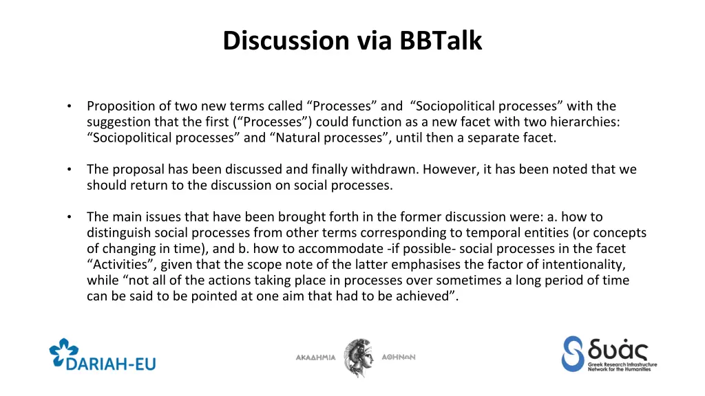 discussion via bbtalk