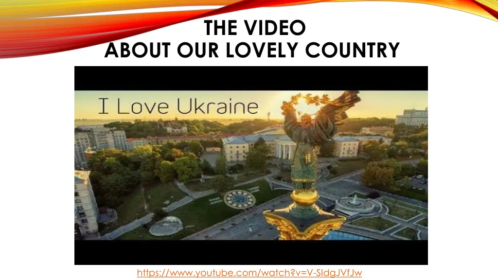 the video