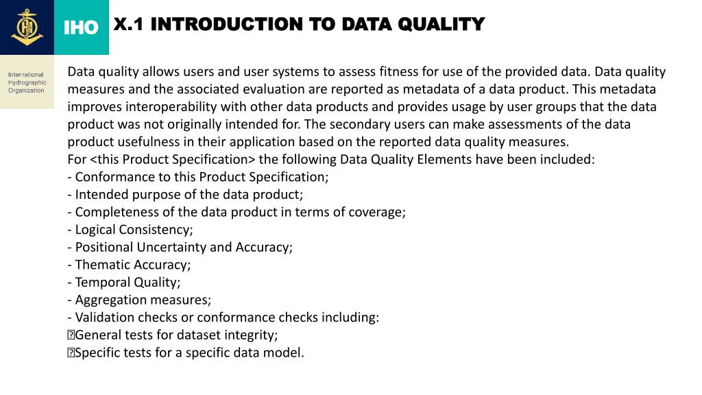 x 1 introduction to data quality introduction