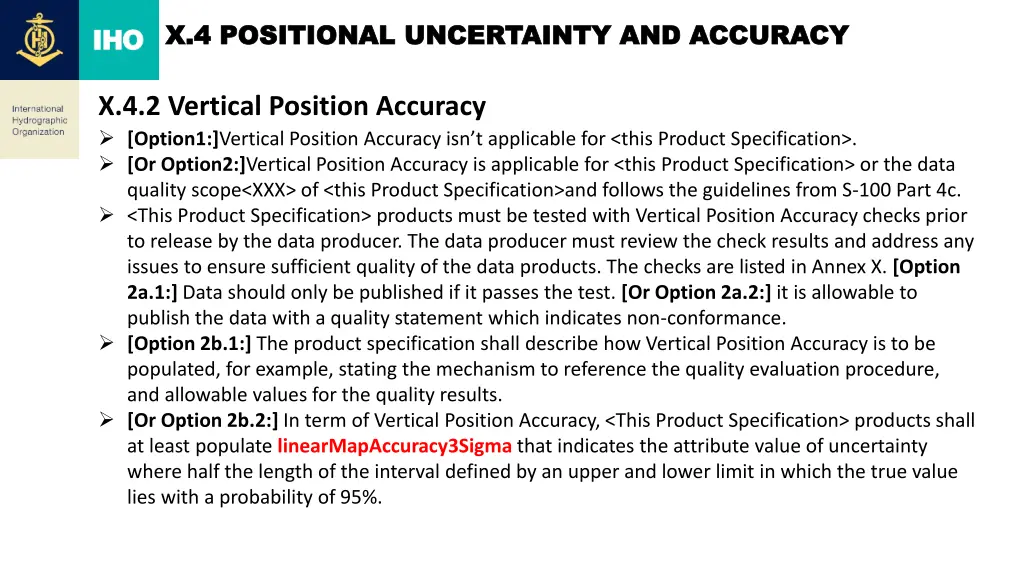x 4 positional uncertainty and accuracy 1