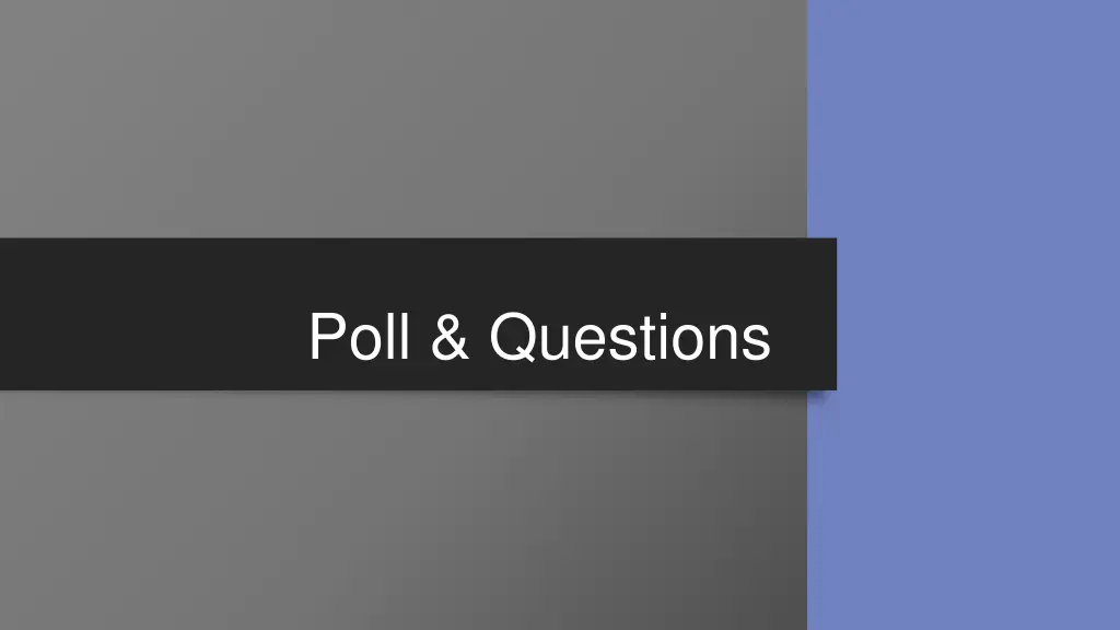 poll questions