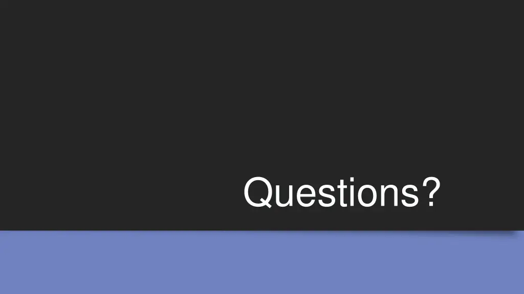 questions
