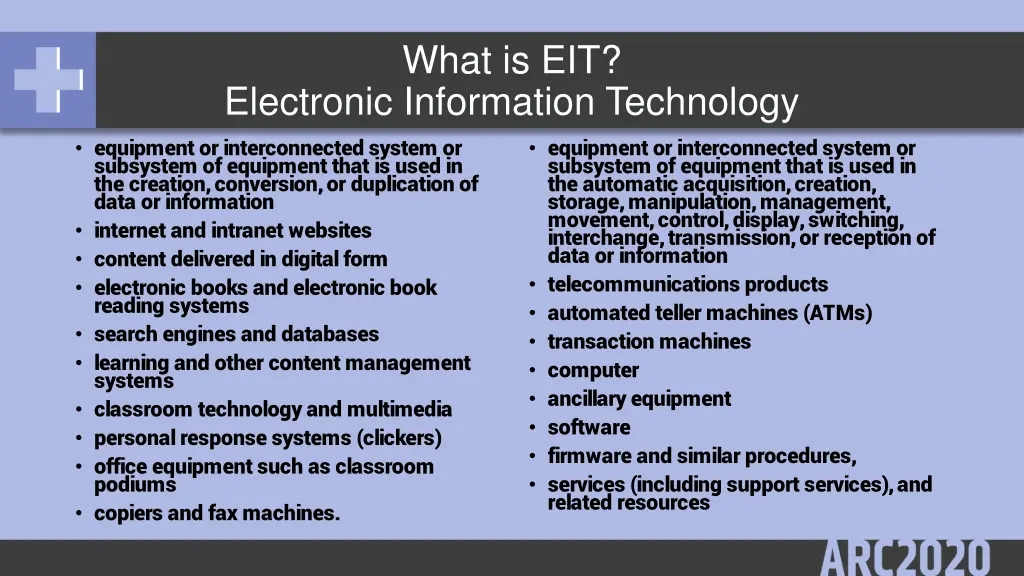what is eit