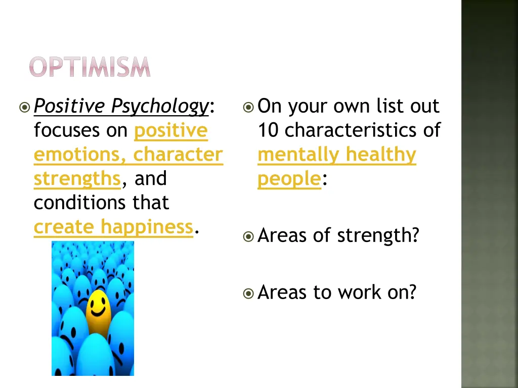 optimism