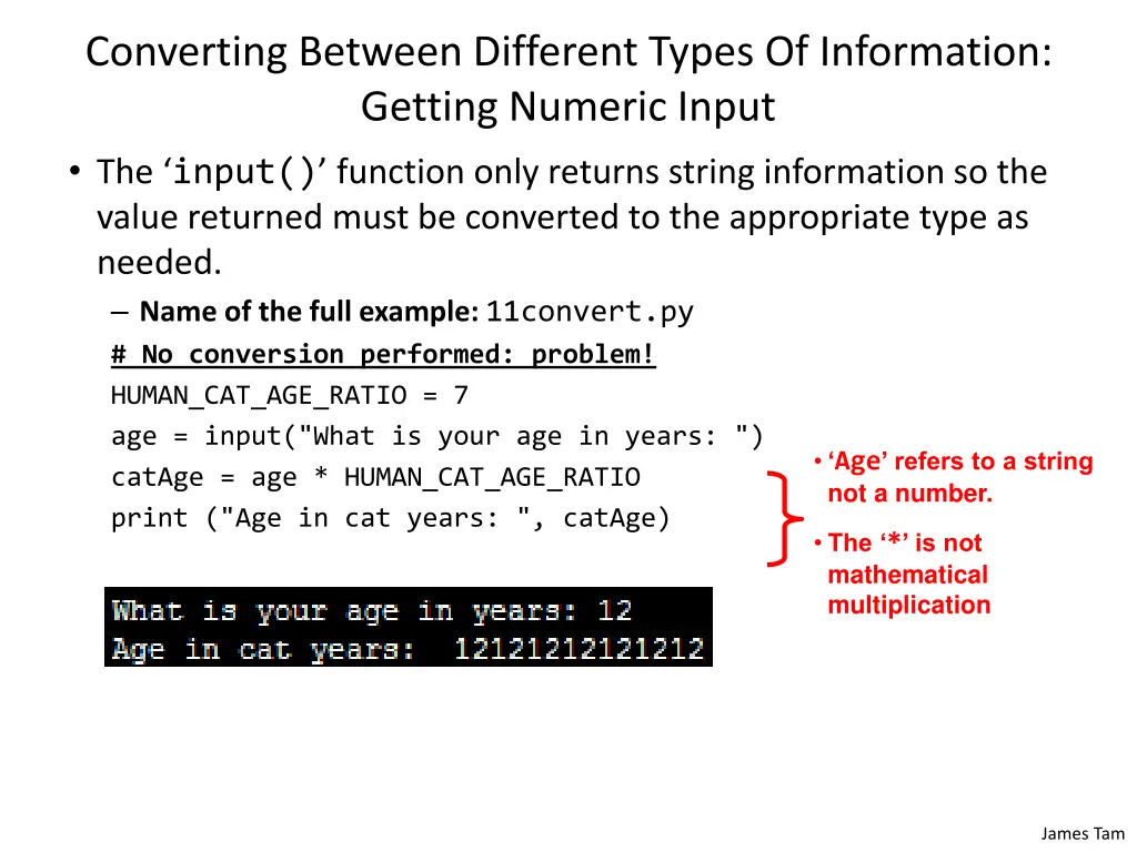 converting between different types of information 2