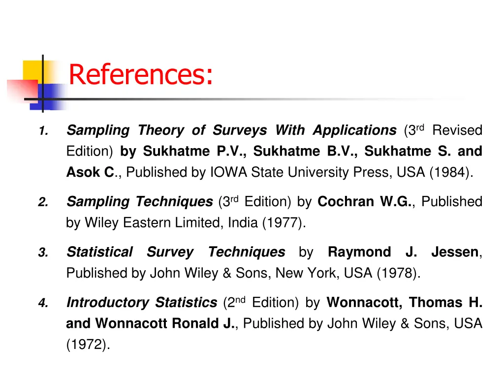 references