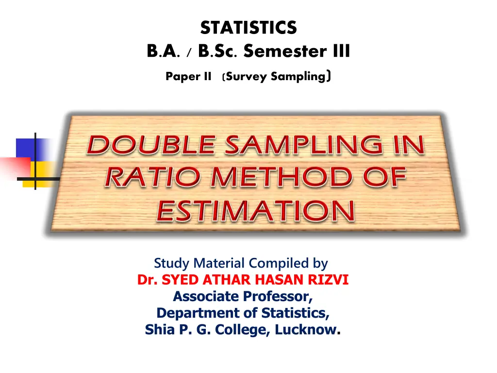 statistics