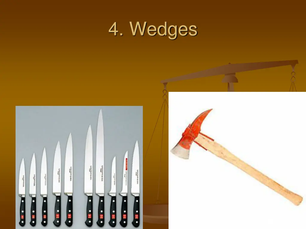 4 wedges
