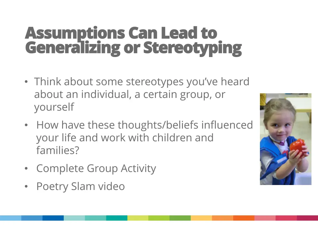 assumptions can lead to assumptions can lead