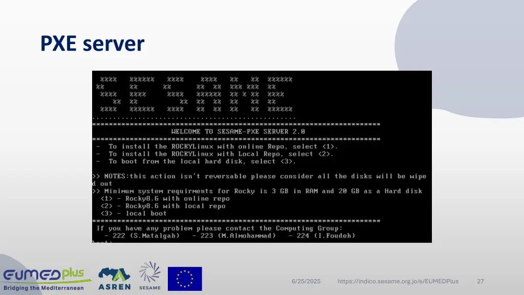 pxe server 1