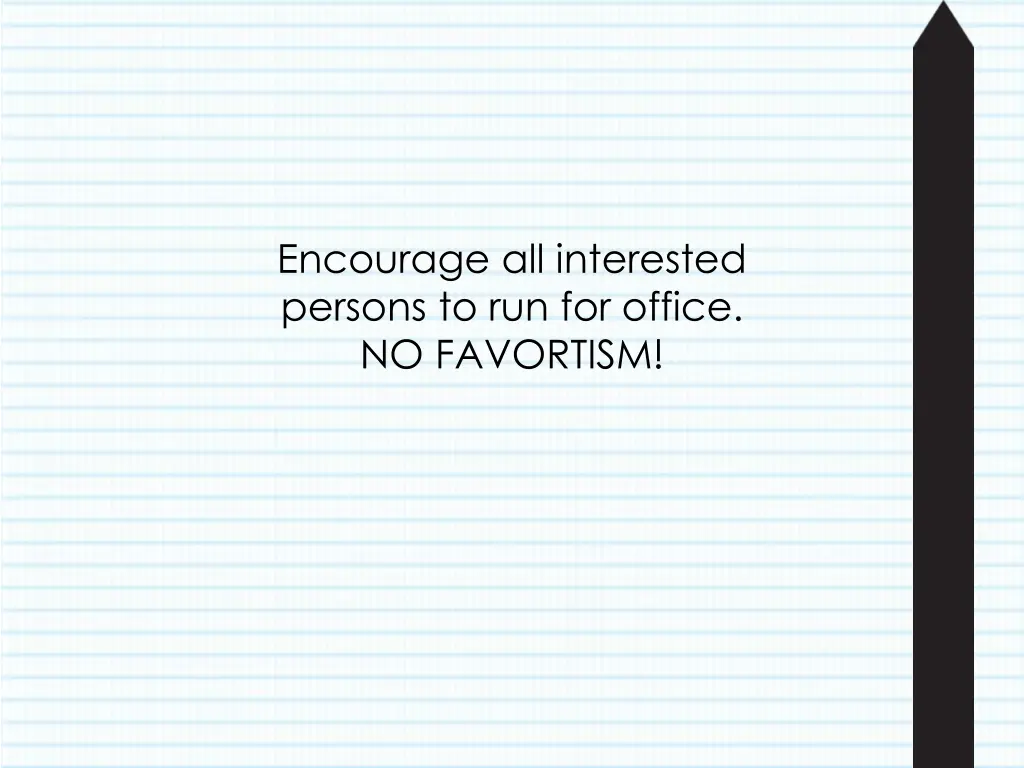 encourage all interested persons