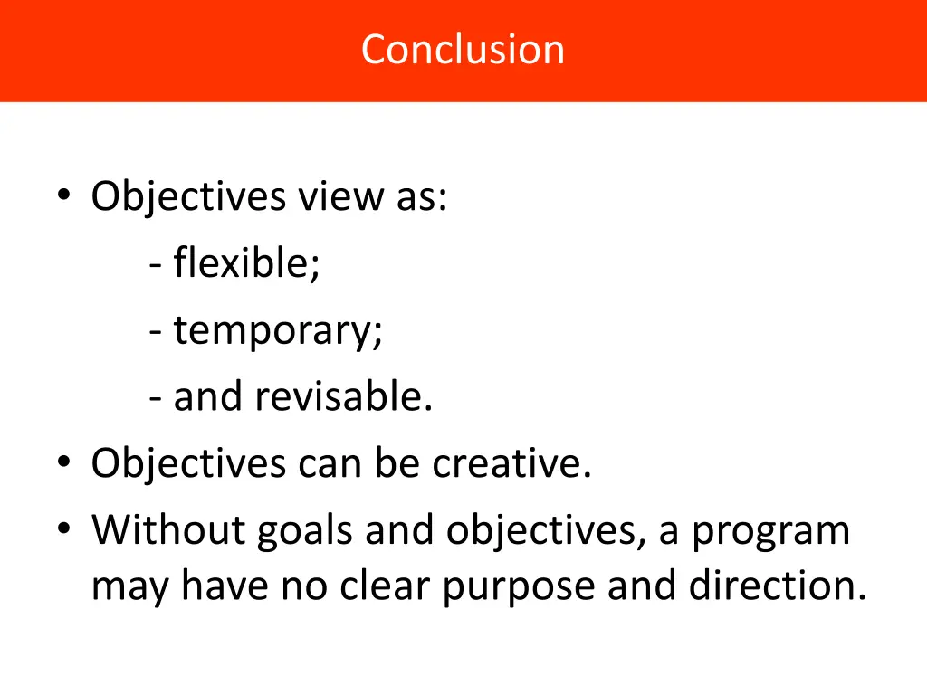 conclusion