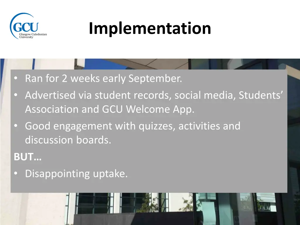 implementation