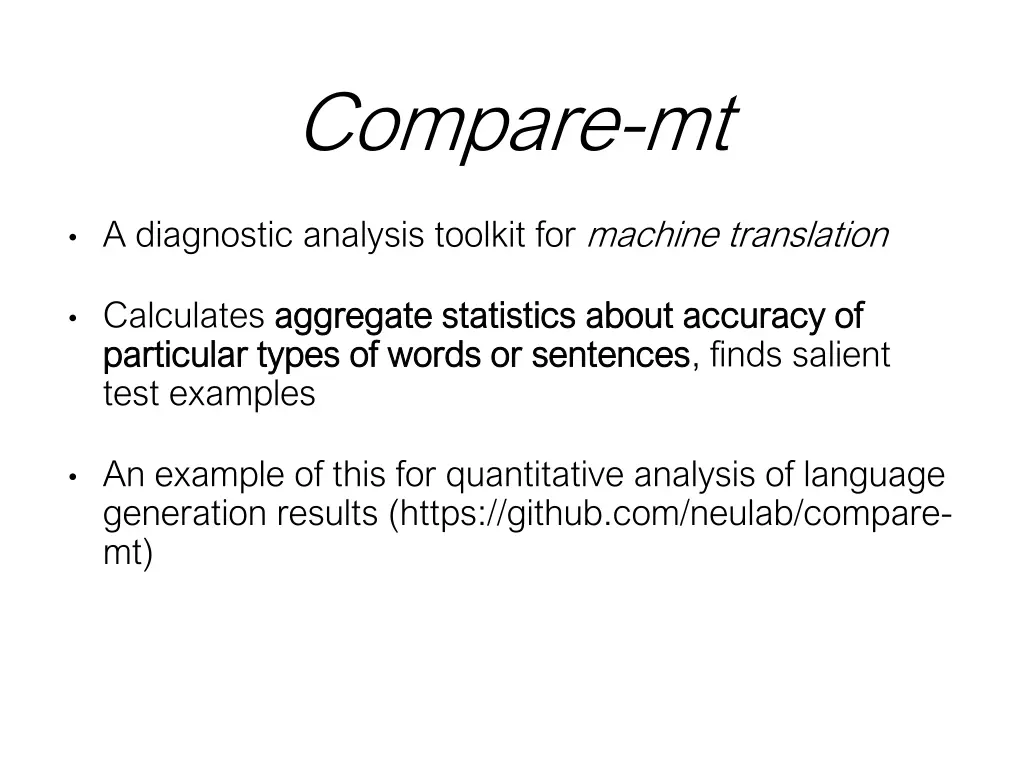 compare mt