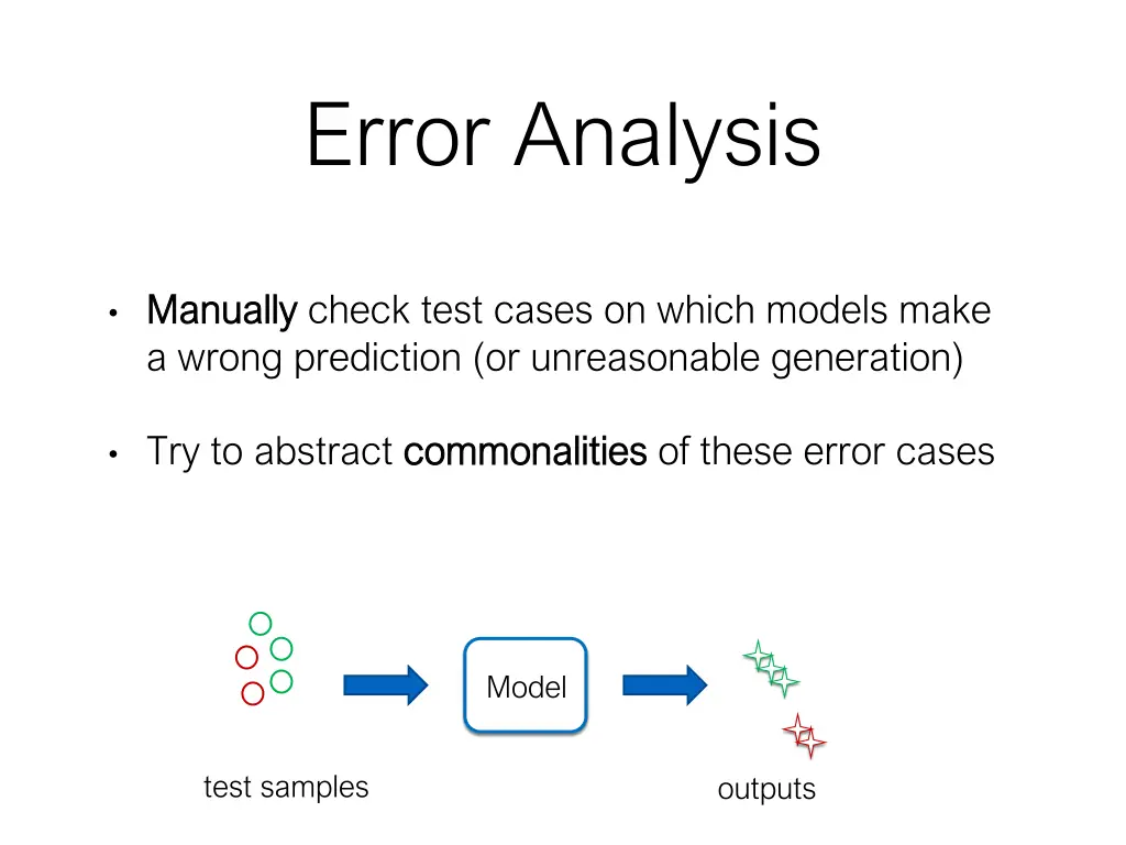 error analysis