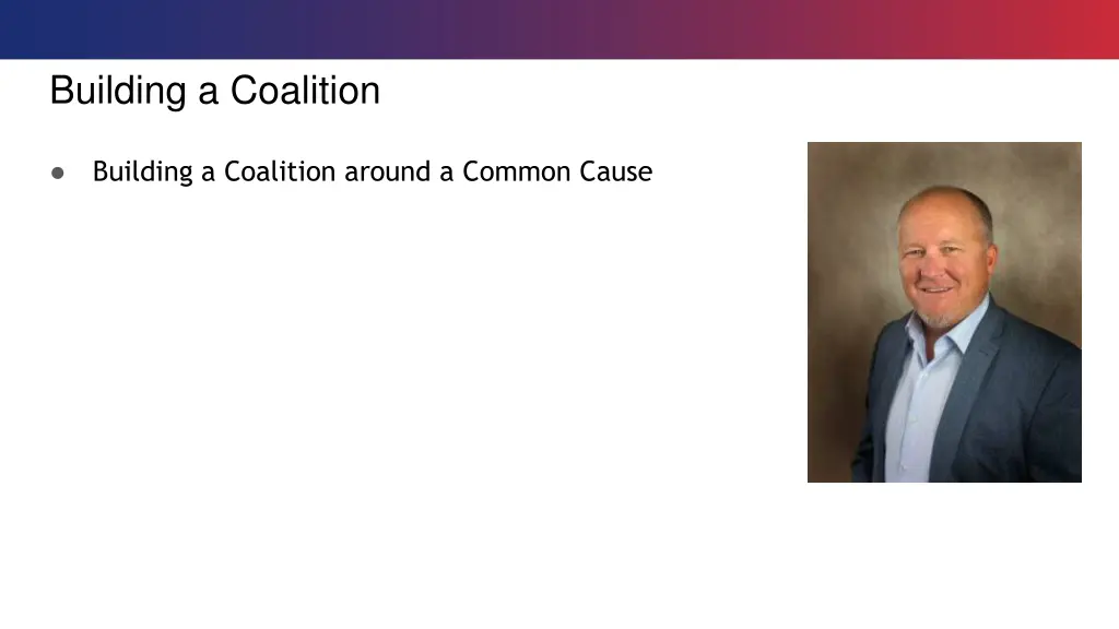 building a coalition