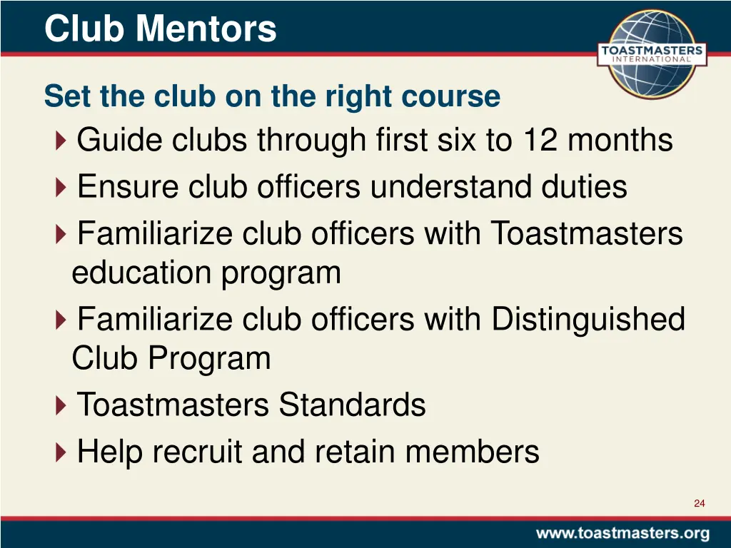 club mentors
