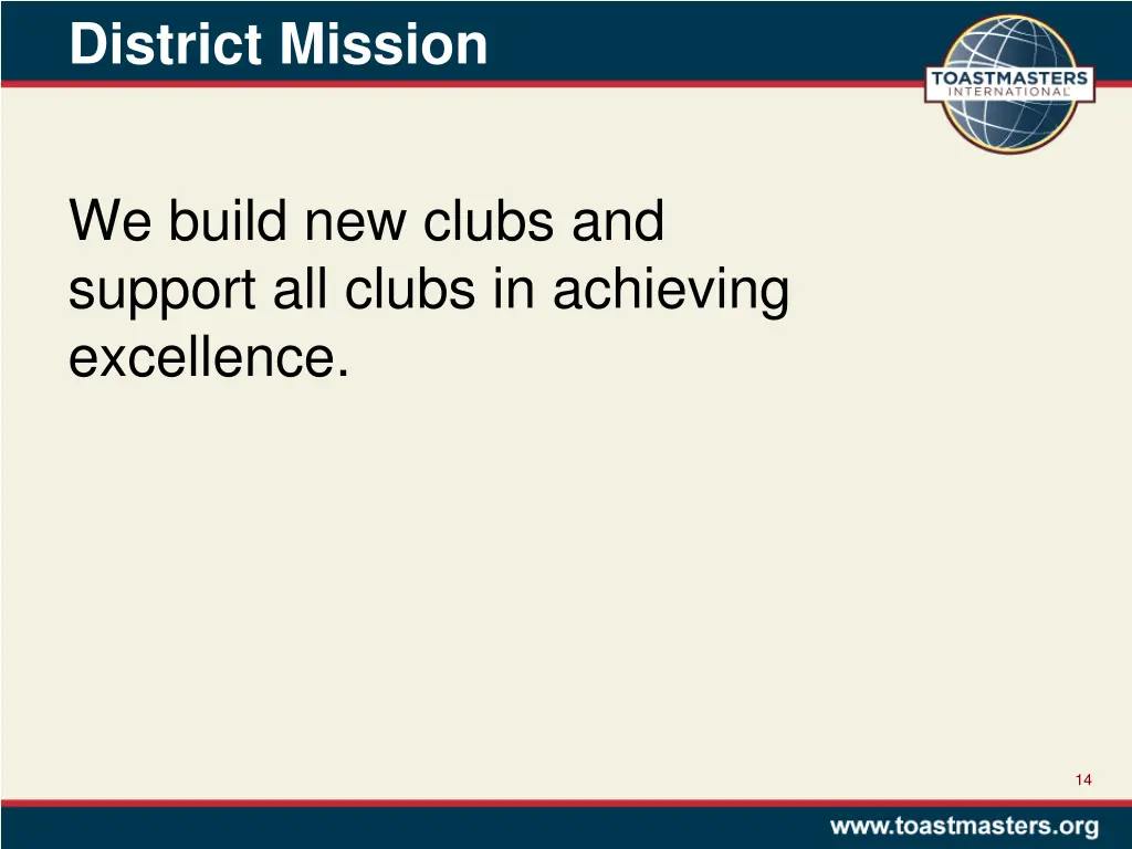 district mission 2