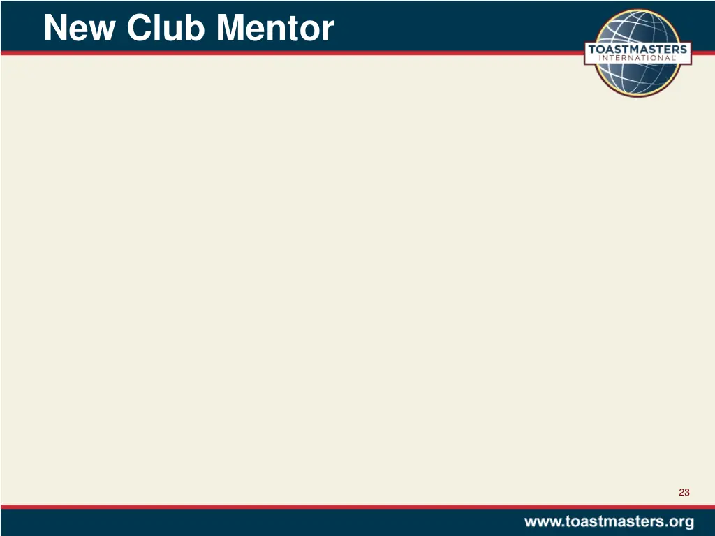 new club mentor