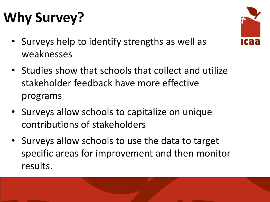 why survey 1
