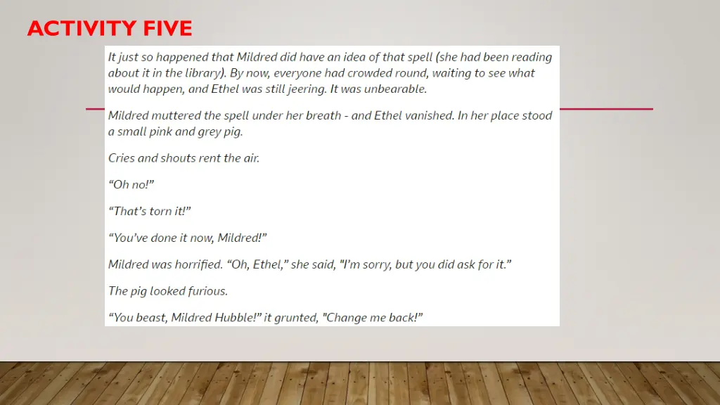 activity five 1