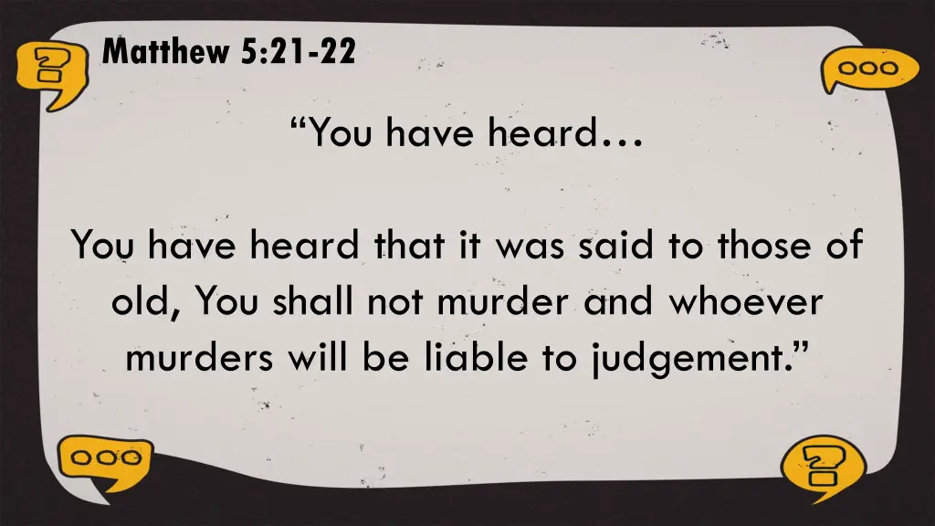 matthew 5 21 22 1