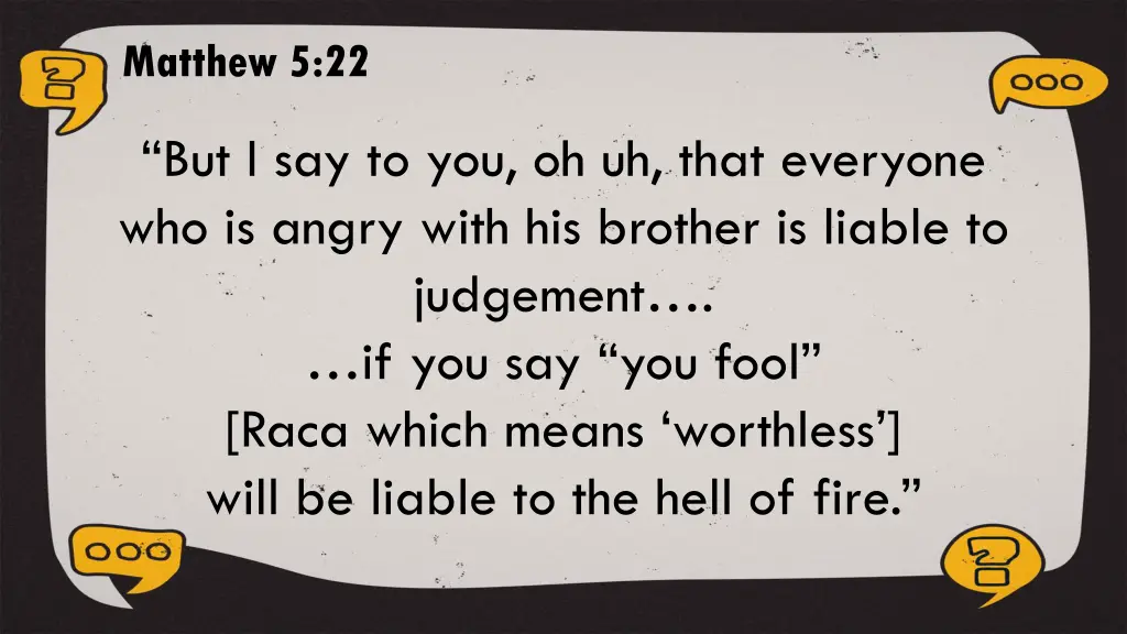 matthew 5 22 2