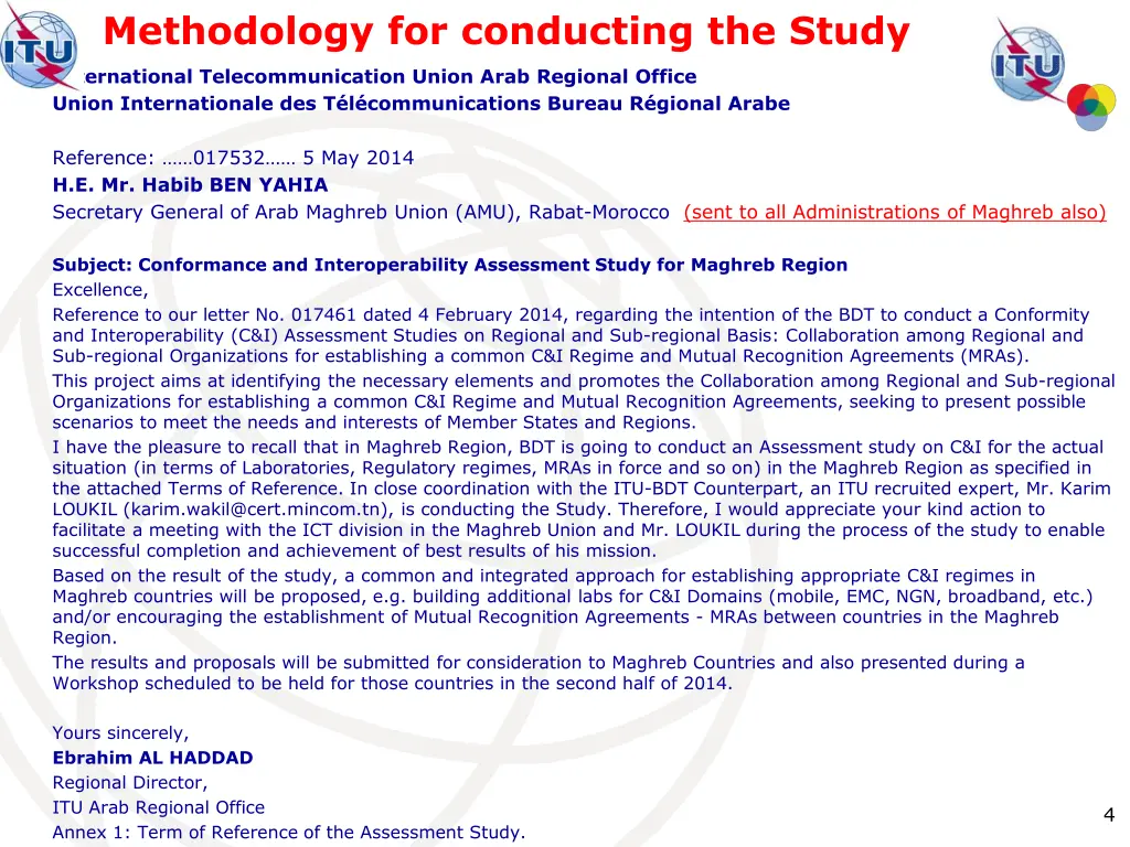 methodology for conducting the study