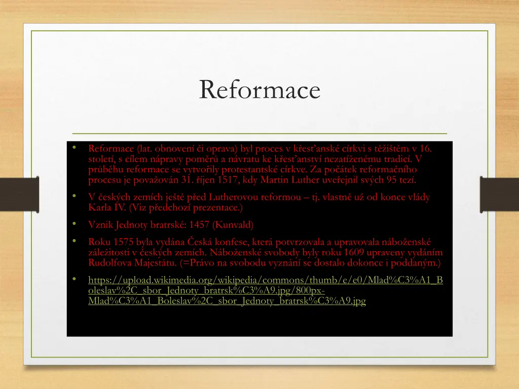 reformace