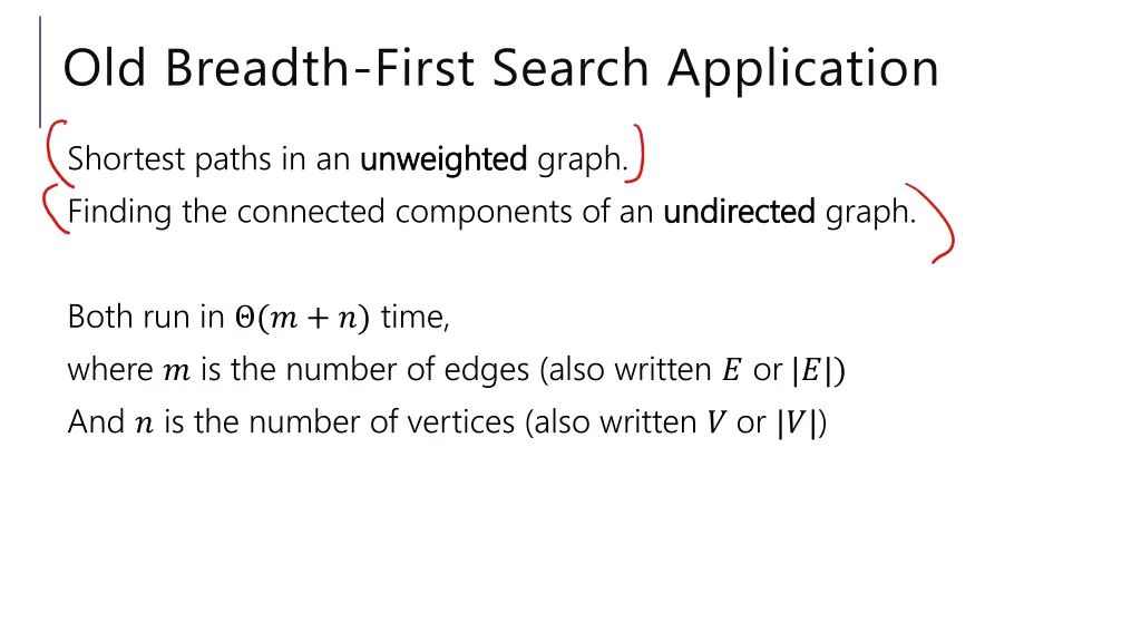 old breadth first search application