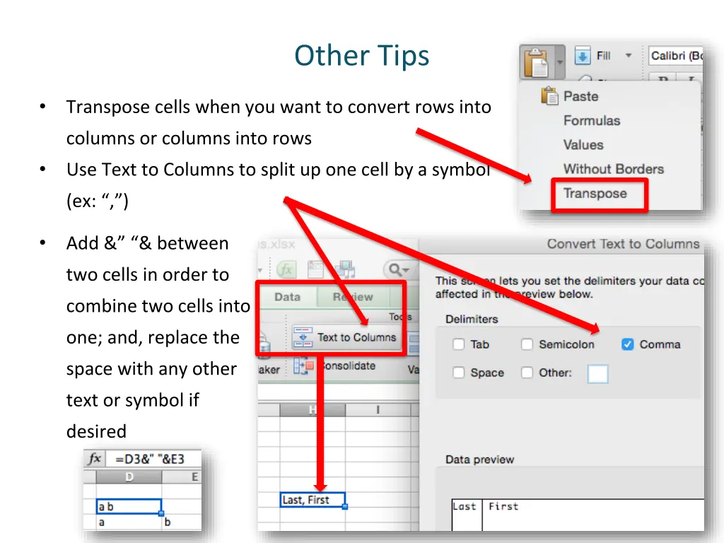 other tips