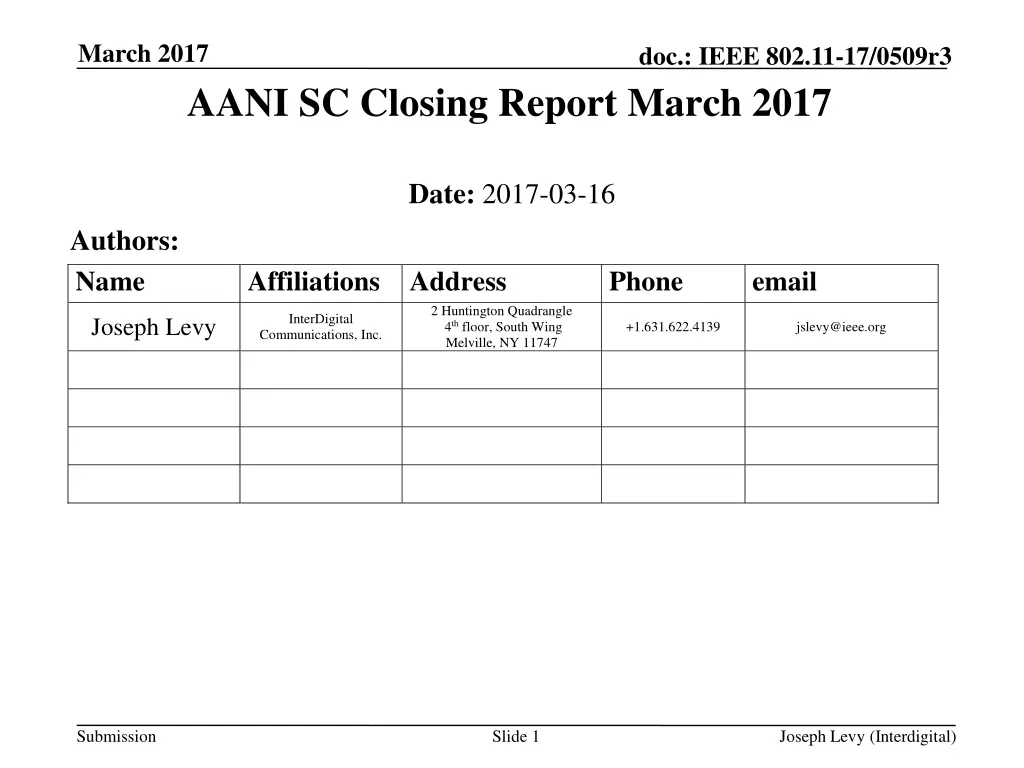 march 2017