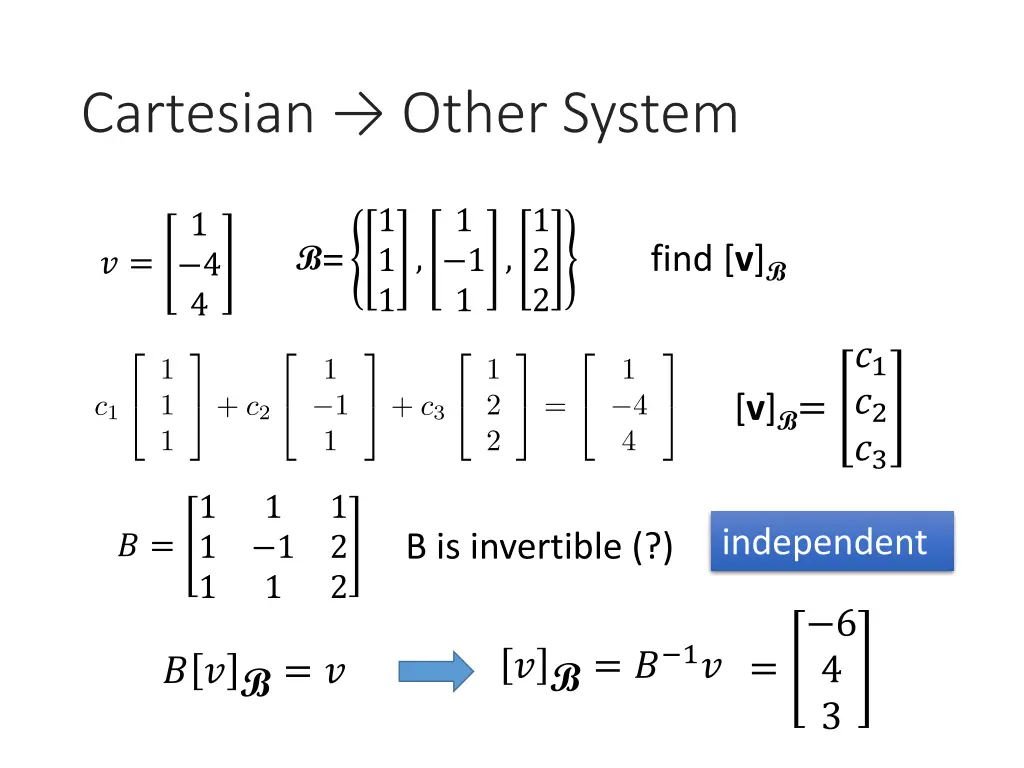 cartesian other system