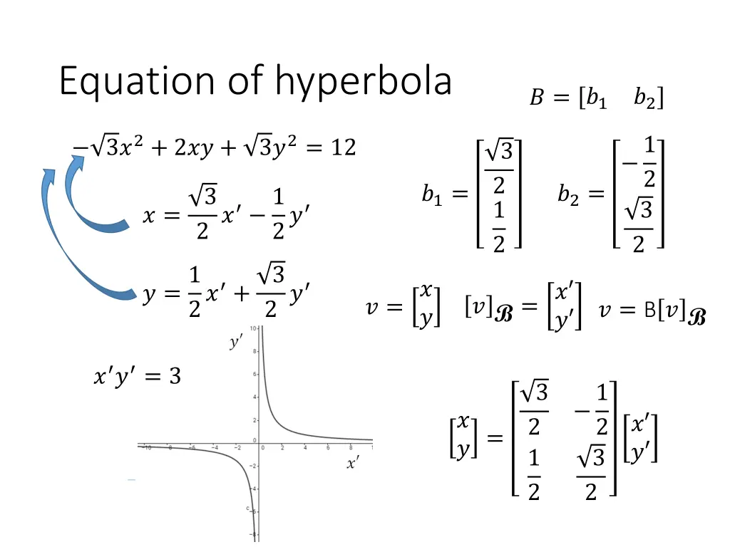 equation of hyperbola 2