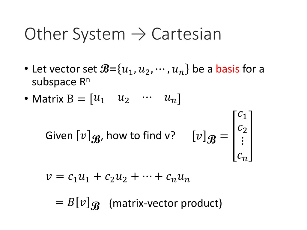 other system cartesian 1