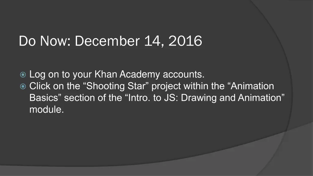 do now december 14 2016