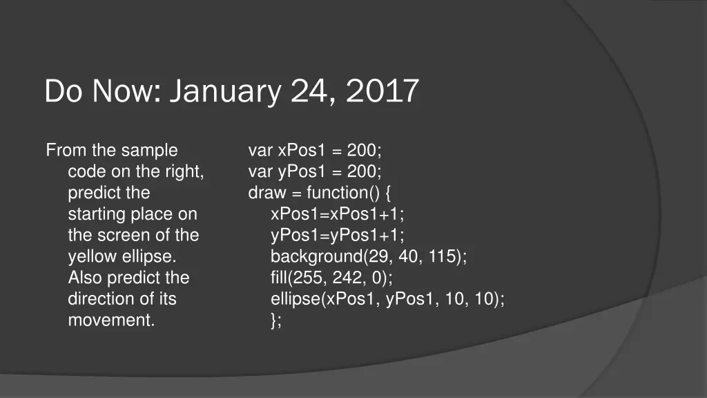 do now january 24 2017
