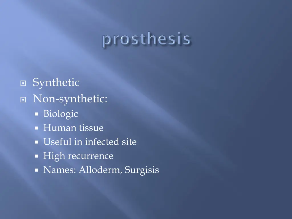 synthetic non synthetic biologic human tissue