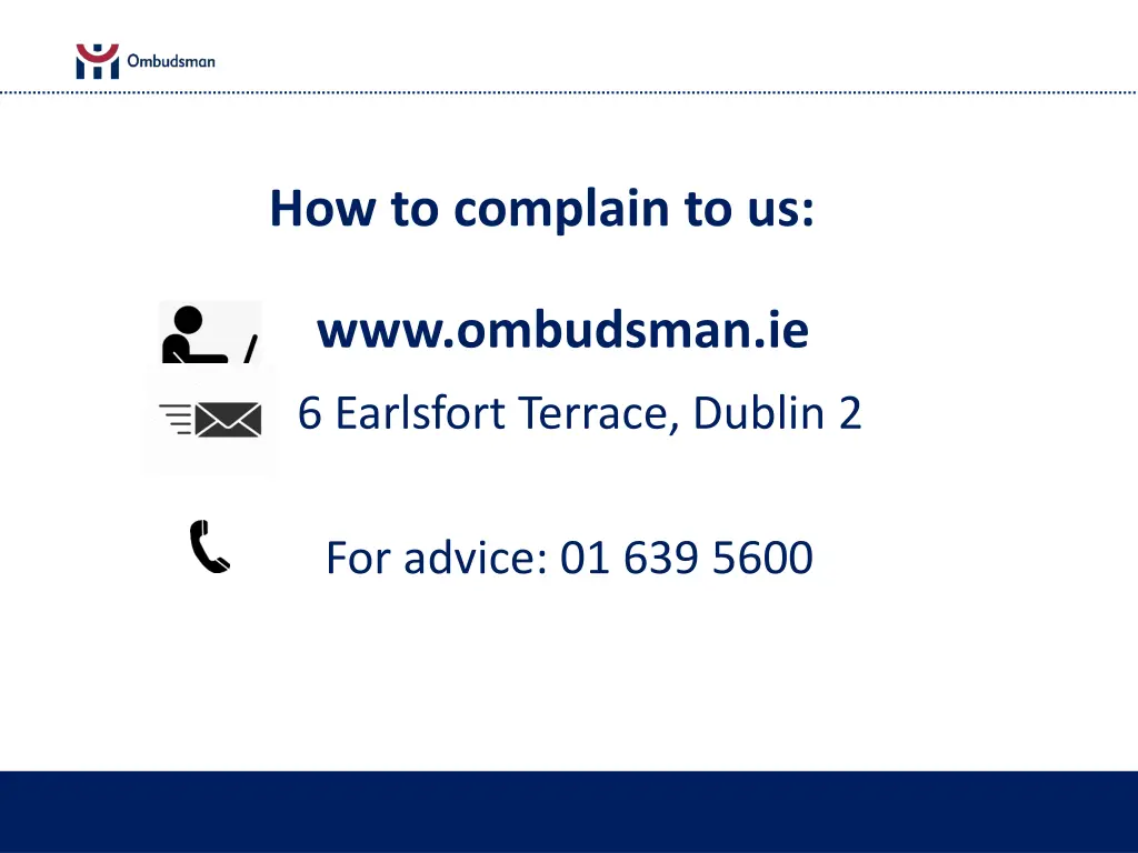 how to complain to us
