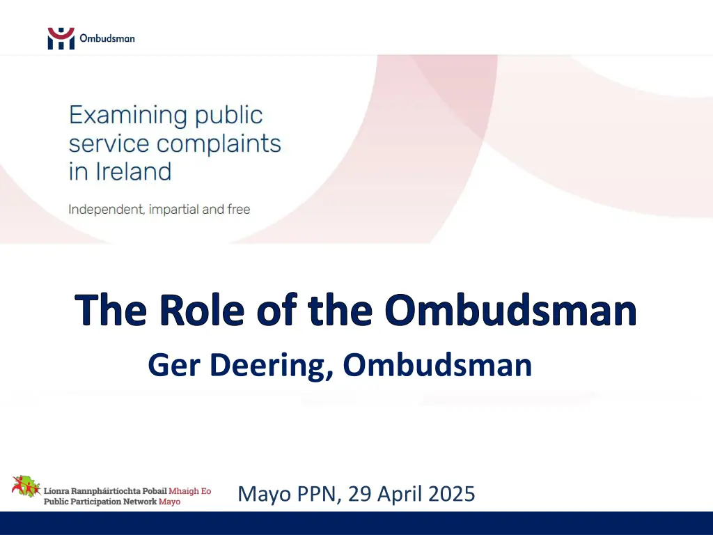 the role of the ombudsman ger deering ombudsman