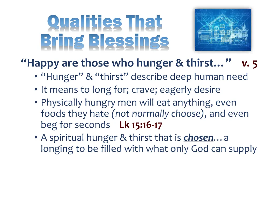 qualities that bring blessings 5