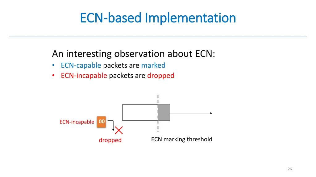 ecn ecn based implementation based implementation 1