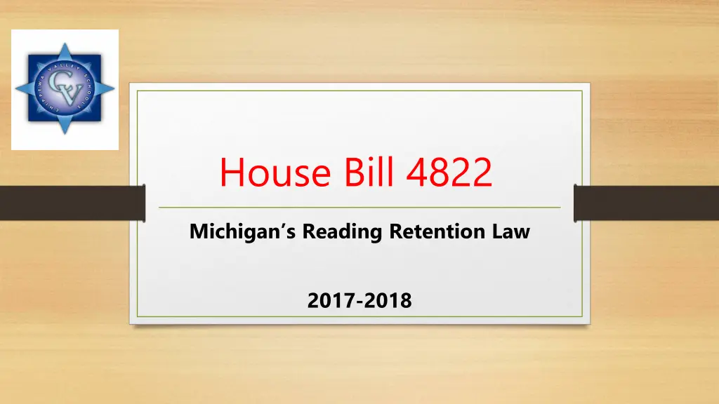house bill 4822