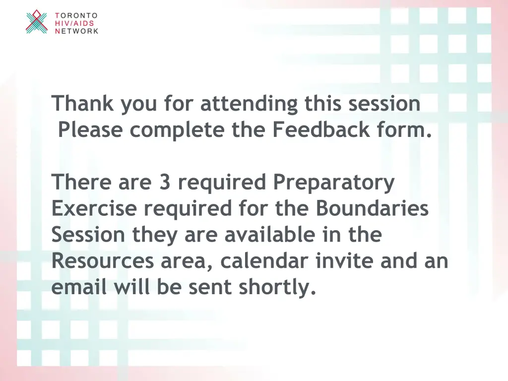 thank you for attending this session please