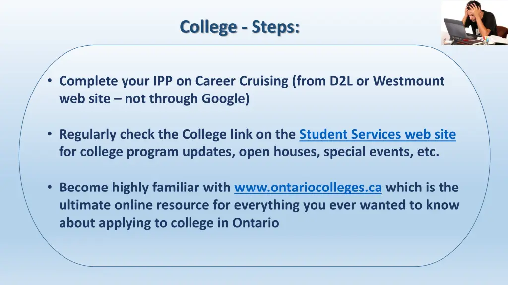 college steps